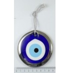 9cm Silver Evil Eye Wall Hanging