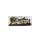 Ceramic Authentic Houses Wall Decoration