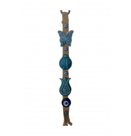 Ceramic Evil Eye Beads Wall Ornament