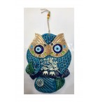 Ceramic Owl Wall Ornament