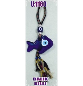 WOOL ROPE MACRAME WITH EVIL EYE WALL HANGING