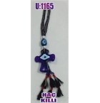 WOOL ROPE MACRAME WITH EVIL EYE WALL HANGING