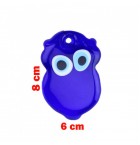 Owl  Turkish evil eye bead 