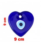 Heart Turkish evil eye bead 
