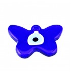 Butterfly Turkish evil eye bead
