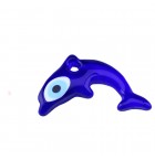 Dolphin  Turkish evil eye bead
