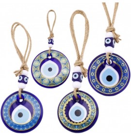 Mixed Motif Turkish evil eye bead