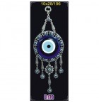 Silver Plated  Metal Evil Eye Wall Hanging