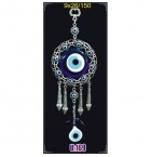 Silver Plated  Metal Evil Eye Wall Hanging