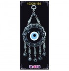 Silver Plated  Metal Evil Eye Wall Hanging